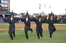 The Amazing Bottle Dancers at The Phillies' Jewish Heritage Celebration''