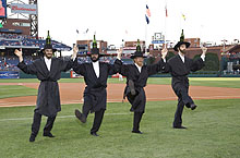 The Amazing Bottle Dancers at The Phillies' Jewish Heritage Celebration''