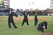The Amazing Bottle Dancers at The Phillies' Jewish Heritage Celebration''