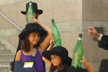 The Amazing Bottle Dancers at The Skirball Cultural Center's Family Amphitheater - Summer 2013 
